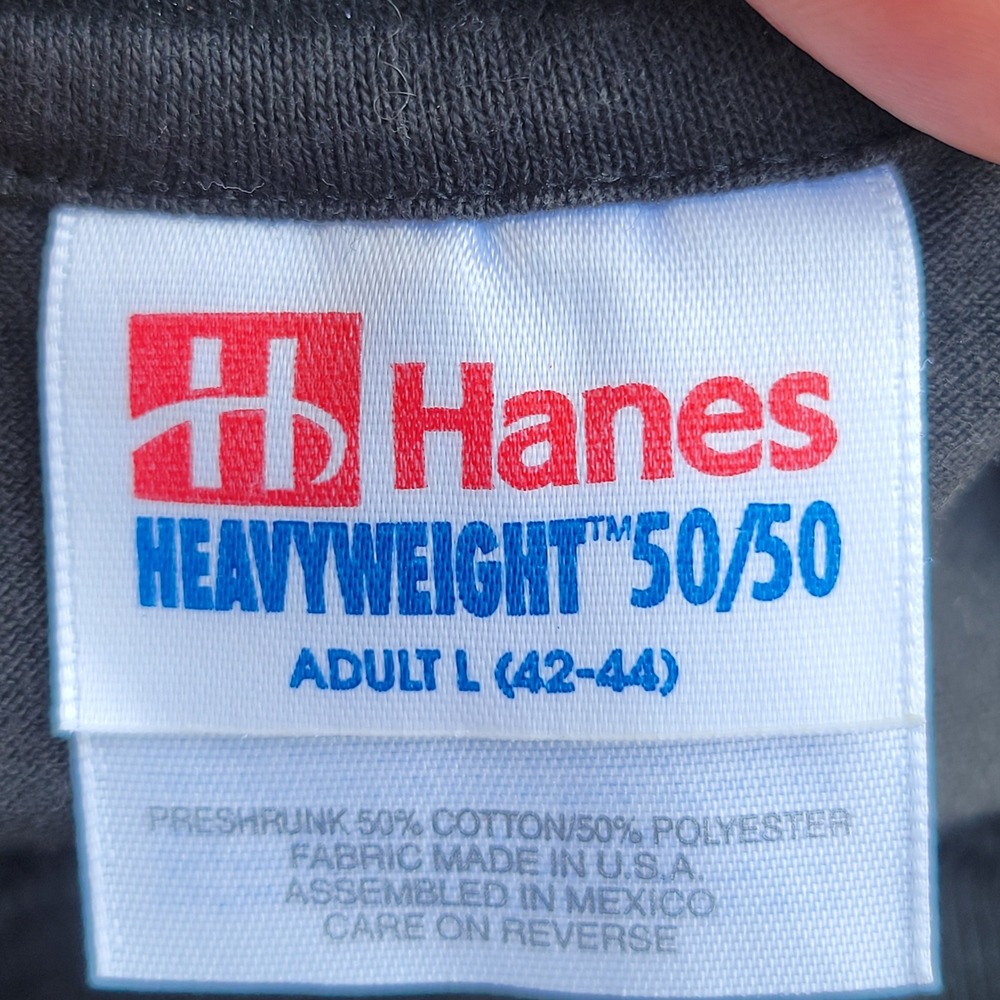 Vintage Hanes Heavyweight Single Stitch Square Dance Club Oregon T-Shirt Black L - Picture 4 of 7